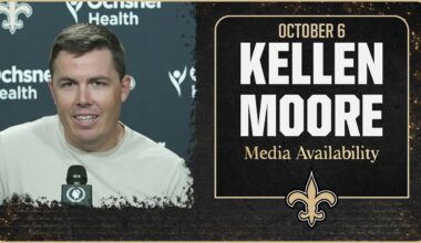 Kellen Moore recaps win vs. Giants | New Orleans Saints