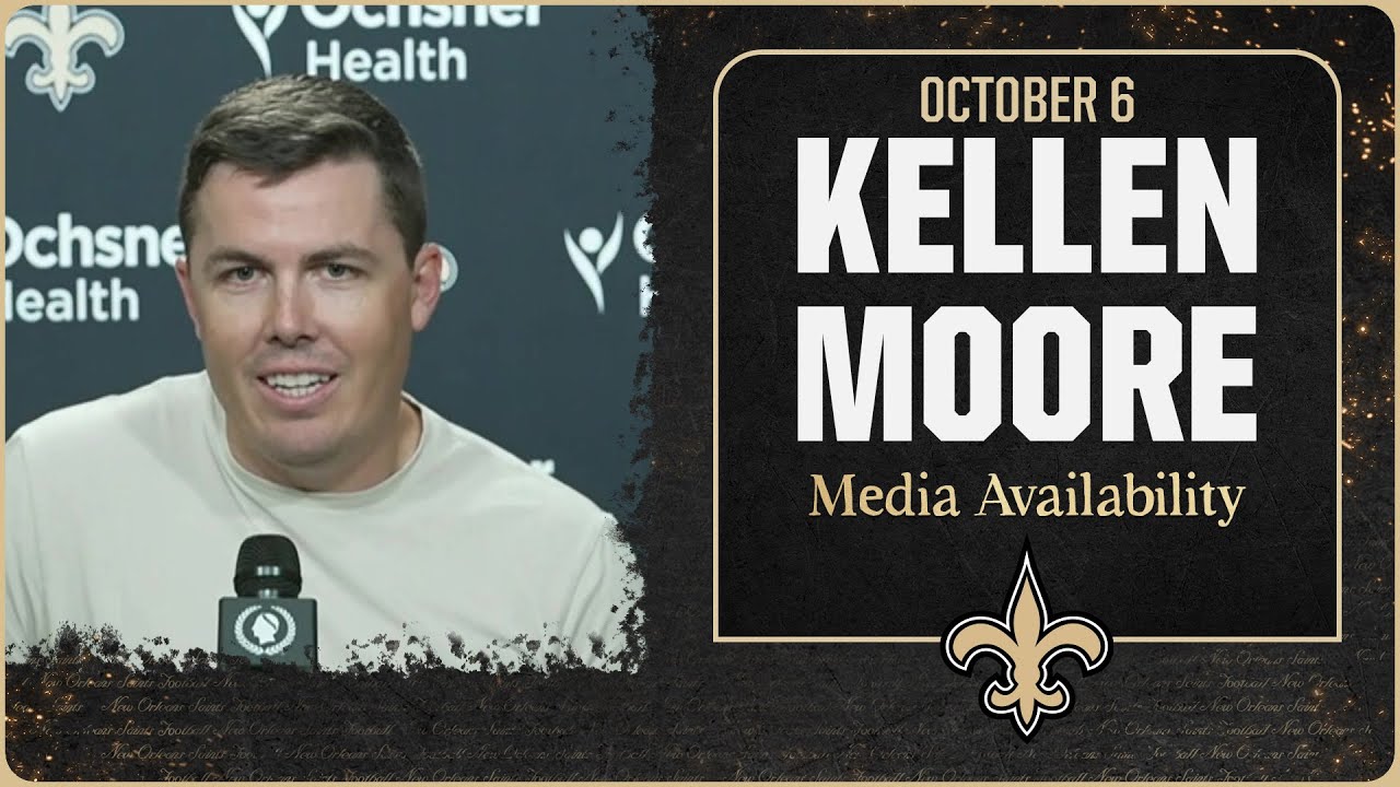 Kellen Moore recaps win vs. Giants | New Orleans Saints