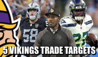 5 Blockbuster Trade Targets for the Minnesota Vikings 👀🔥🌶️