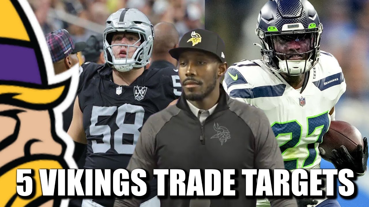 5 Blockbuster Trade Targets for the Minnesota Vikings 👀🔥🌶️