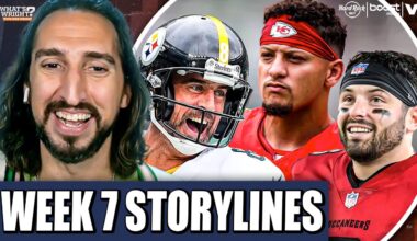 Chiefs TAKING OFF? Mahomes-Baker MVP race, Steelers-Bengals predictions | Nick Wright NFL