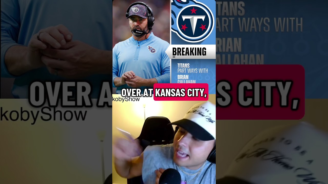 The Tennessee Titans Fire Brian Callahan! Who Should They Go After? #nfl #titans #titanup #camward