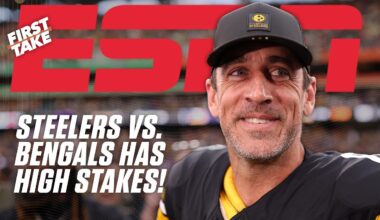 Steelers vs. Bengals FULL PREVIEW 🔥 Would a win PROVE Pittsburgh is a CONTENDER? 👀 | First Take