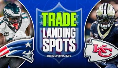 NFL Trade Deadline Potential Landing Spots: AJ Brown to Patriots, Alvin Kamara to Chiefs, & MORE 🚨