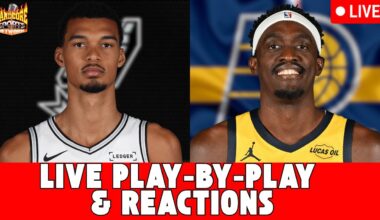 San Antonio Spurs Vs. Indiana Pacers Live Play=By=Play & Reactions