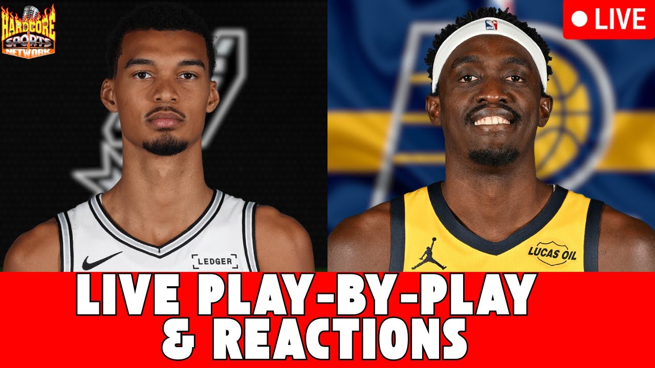 San Antonio Spurs Vs. Indiana Pacers Live Play=By=Play & Reactions