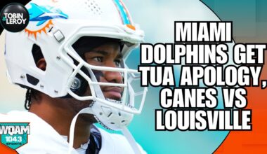 Miami Dolphins Get Tua Apology, Miami Hurricanes vs Louisville, Miami Heat Projections, Cats Lose