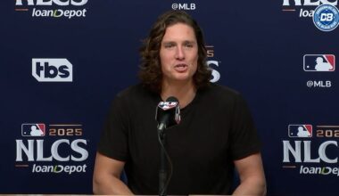 2025 NLCS: Tyler Glasnow talks Blake Snell, Yoshinobu Yamamoto, Dodgers rotation