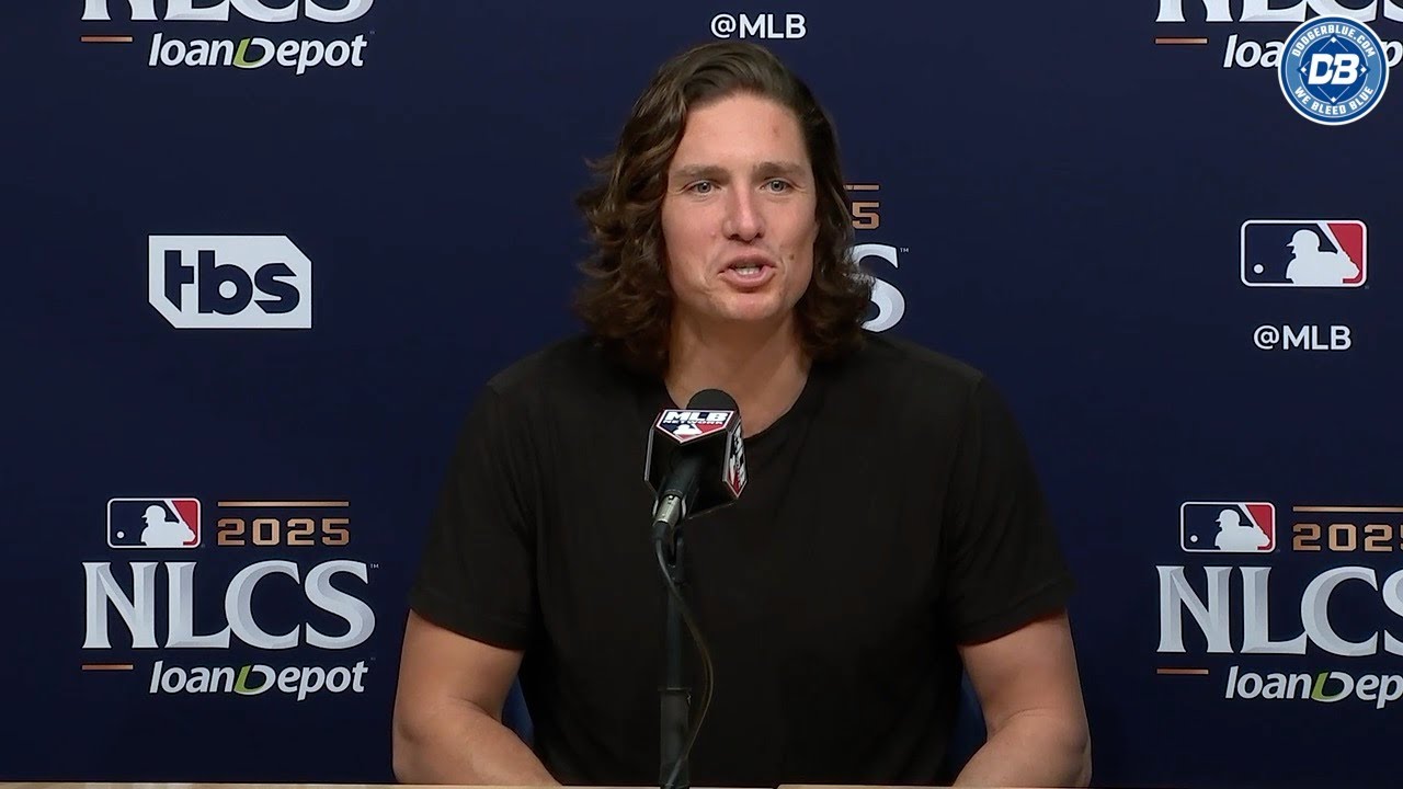2025 NLCS: Tyler Glasnow talks Blake Snell, Yoshinobu Yamamoto, Dodgers rotation
