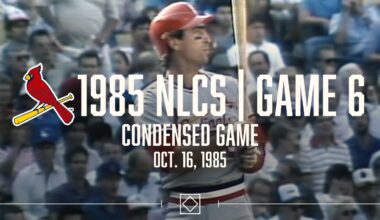 1985 NLCS: Game 6 | Condensed Game | St. Louis Cardinals