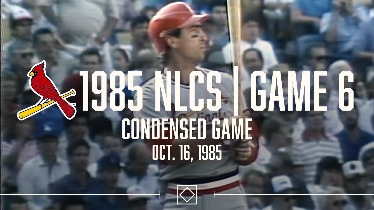 1985 NLCS: Game 6 | Condensed Game | St. Louis Cardinals