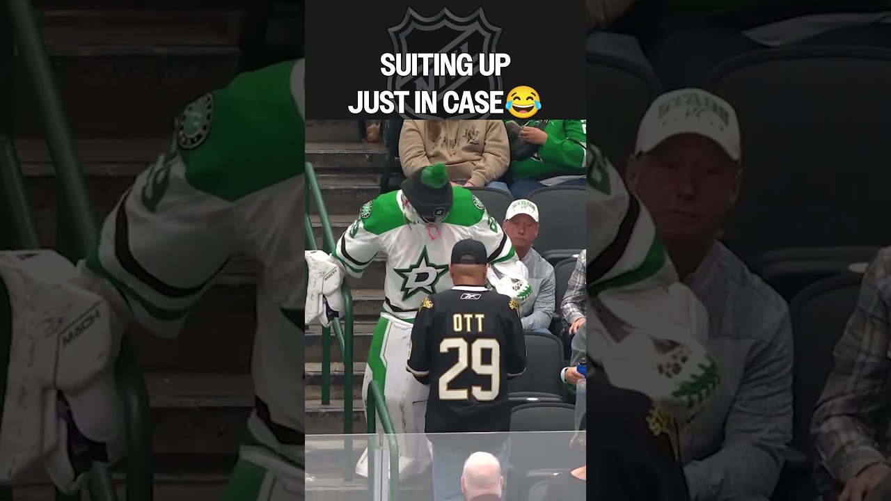 This Fan Came Ready to Play Goalie! 😂🥅