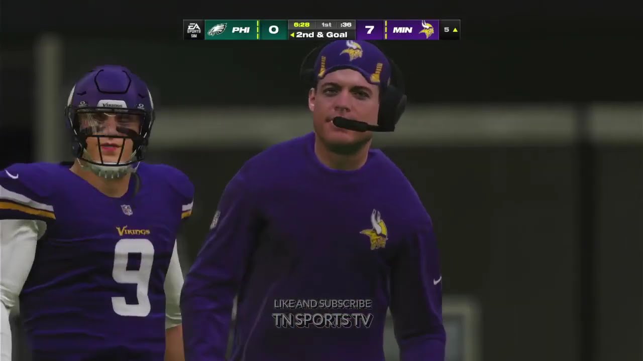 Philadelphia Eagles vs. Minnesota Vikings | NFL Regular Season | Week 7 | Madden NFL Prediction