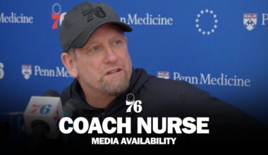Philadelphia 76ers Practice Media Availability 🎙️ | Coach Nurse | 10.16.25