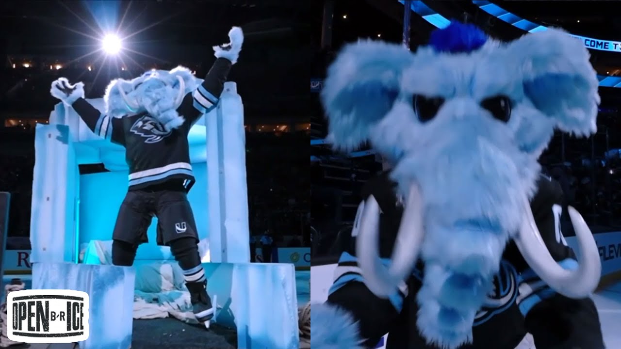 TUSKY! Utah Mammoth unveil new mascot 🦣