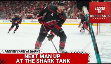 Next Man Up for the Carolina Hurricanes Ahead of Shark Hunt in San Jose