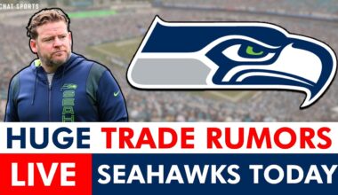 SEAHAWKS NEWS LIVE: GAME-CHANGING Seahawks Trade Rumors + The Seahawks WILL DOMINATE The Texans
