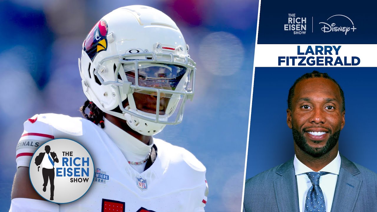 Larry Fitzgerald’s Advice for Arizona Cardinals WR Marvin Harrison Jr. | The Rich Eisen Show