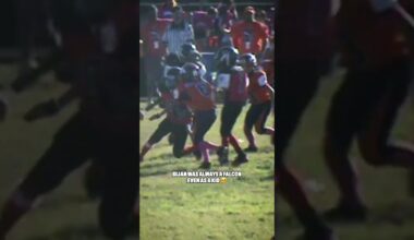 Bijan Robinson was breaking ankles even as a kid 😱  #nfl #atlantafalcons #football