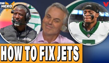 Colin Cowherd on HOW TO FIX Jets: Aaron Glenn & Justin Fields OUT? | THE HERD NFL