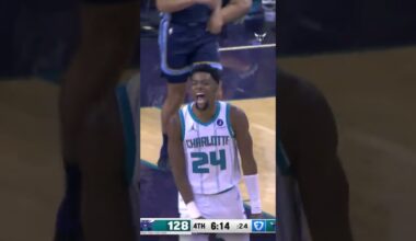 THIS SEQUENCE THO 🤯 HOWWW #charlottehornets #lameloball #nba