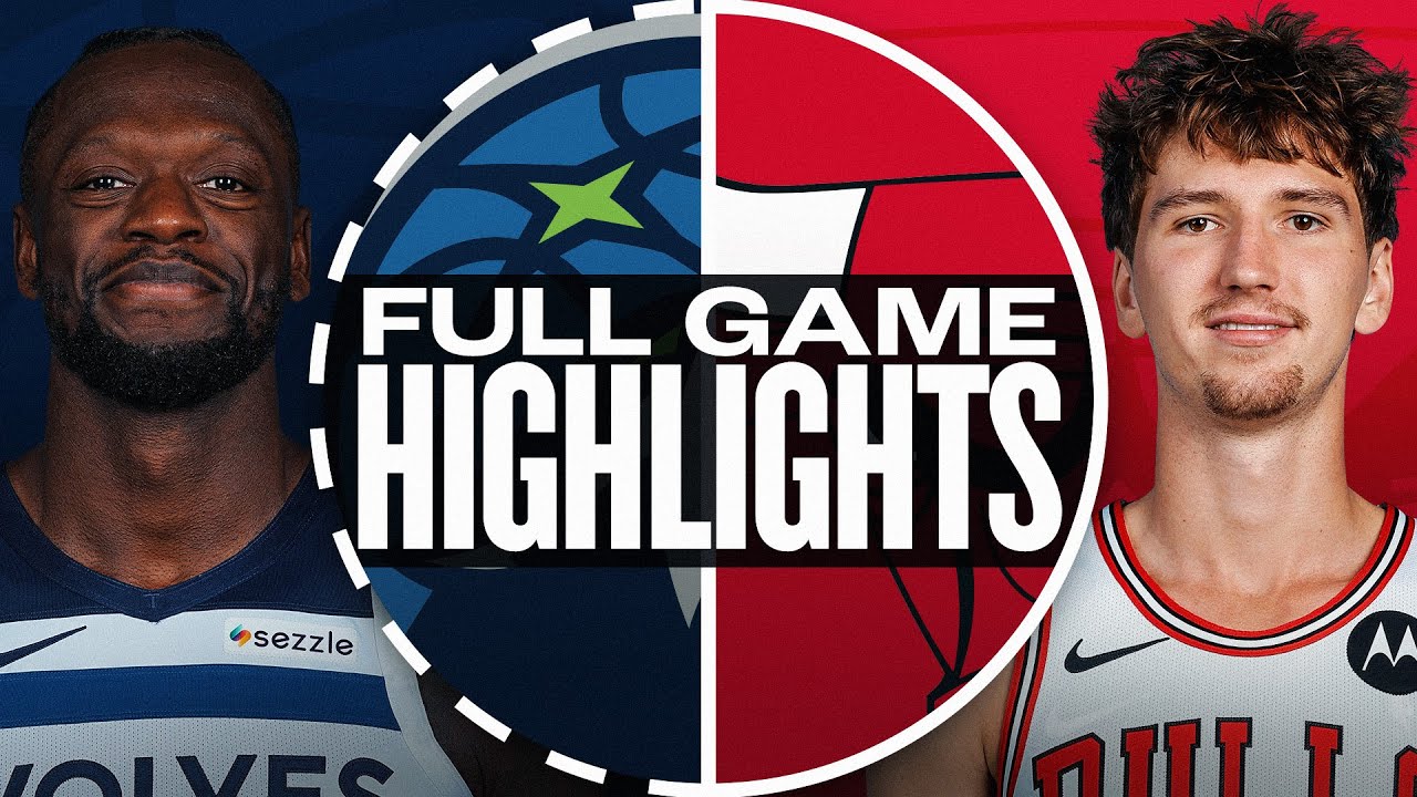TIMBERWOLVES at BULLS | FULL GAME HIGHLIGHTS | October 16, 2025