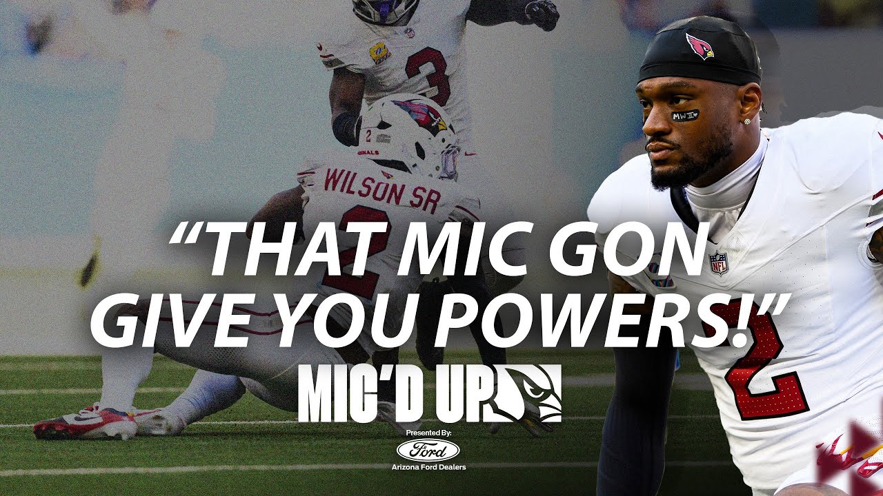 Mack Wilson Sr. "AND HE'S MIC'D UP!" vs Indianapolis Colts |AZ Cardinals