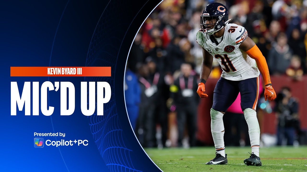 Kevin Byard III | Mic'd Up | Chicago Bears