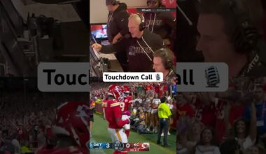 Patrick's 300th career touchdown pass from Mitch's booth 🎙️