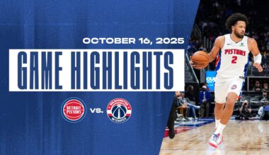 Full Game Highlights l Detroit Pistons vs Washington Wizards