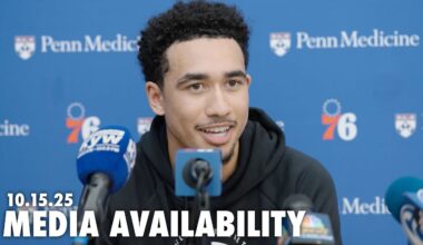 Philadelphia 76ers Practice Media Availability 🎙️ | Jared McCain | 10.15.25