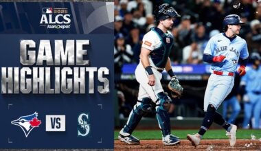 Blue Jays vs. Mariners ALCS Game 4 Highlights (10/16/25) | MLB Highlights