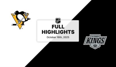NHL Highlights | Penguins vs. Kings | October 16, 2025