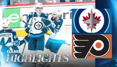 Philadelphia Flyers vs. Winnipeg Jets - Game Highlights