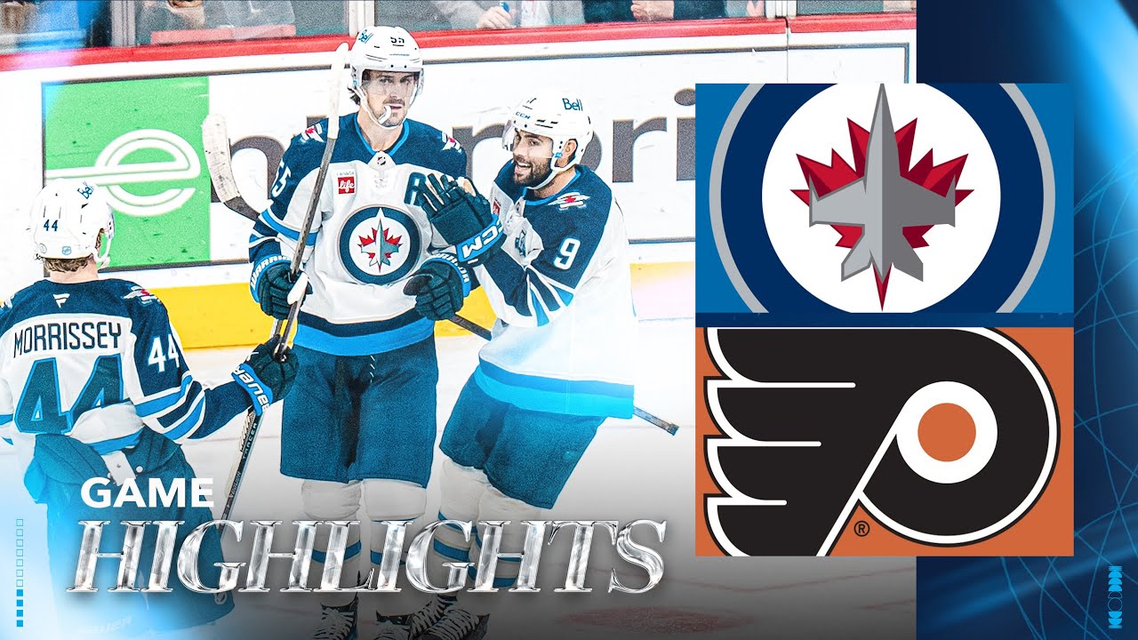 Philadelphia Flyers vs. Winnipeg Jets - Game Highlights
