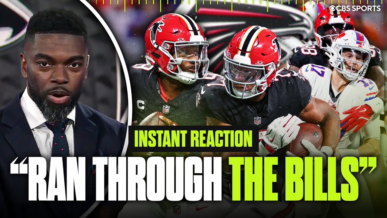 Bijan Robinson's HUGE game leads Falcons to statement win over Bills | Monday Night Football Recap