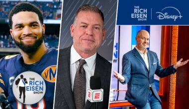 Rich Eisen’s Message to Chicago Bears Fans Upset by Troy Aikman’s Caleb Williams Criticism