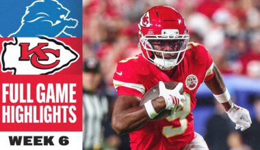 Kansas City Chiefs vs. Detroit Lions Game Highlights | NFL 2025 Season - Week 6