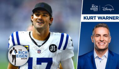 Why Colts QB Daniel Jones Is Kurt Warner’s Choice as NFL MVP So Far | The Rich Eisen Show