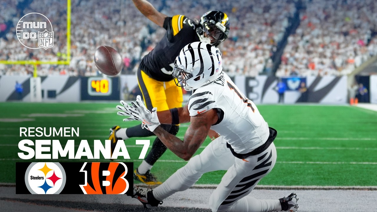 Pittsburgh Steelers vs. Cincinnati Bengals | Resumen NFL en español - Semana 7 | NFL Highlights 2025