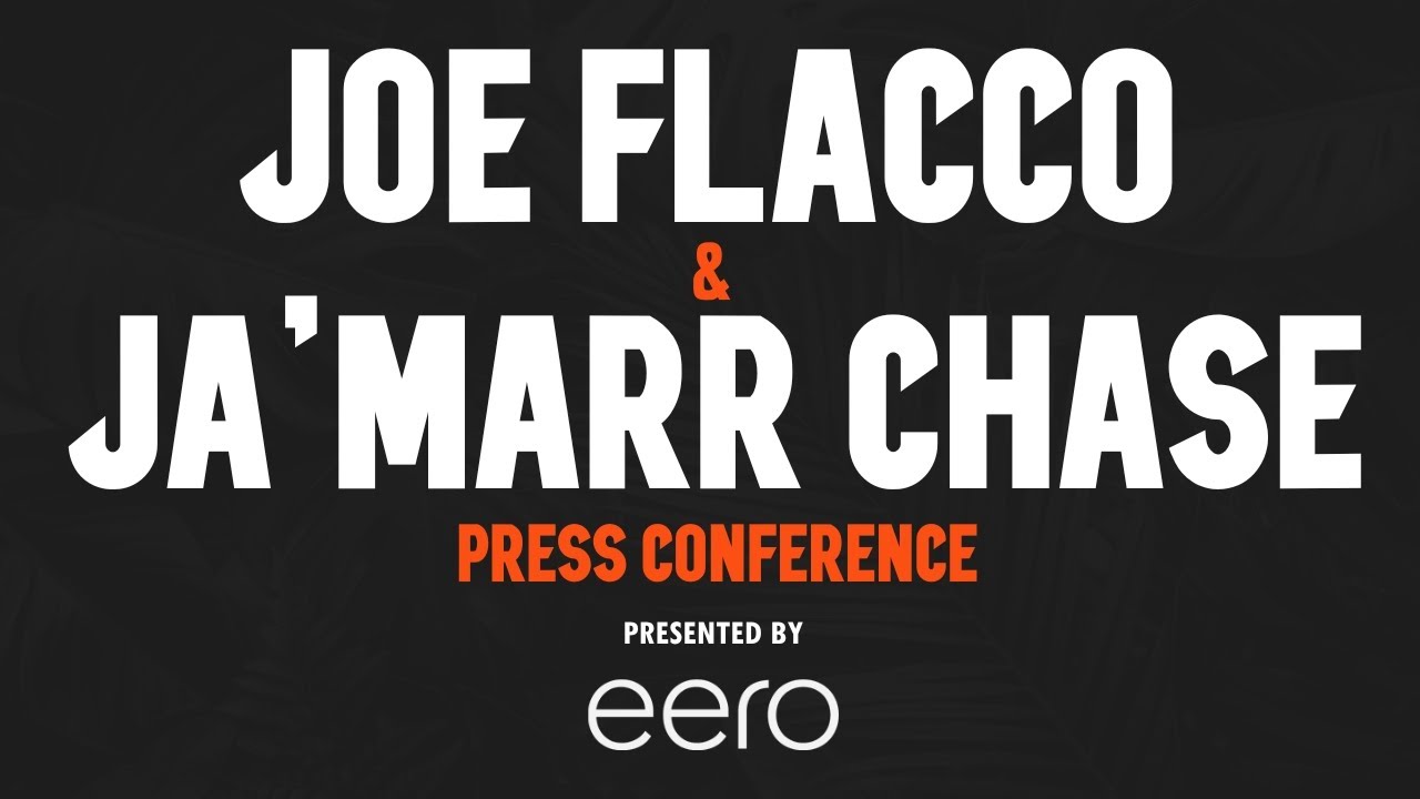 Joe Flacco & Ja'Marr Chase Press Conference - October 16