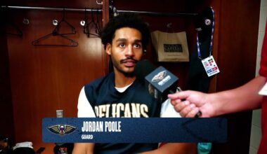 Jordan Poole | Pelicans-Magic Postgame | 2025 NBA Preseason