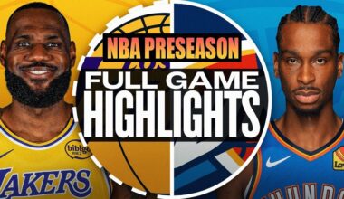 Los Angeles Lakers vs Oklahoma City Thunder Full Game Highlights - OCT 16, 2025 | NBA Preseason