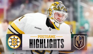 CONDENSED GAME: Boston Bruins vs. Vegas Golden Knights - 10/16/2025