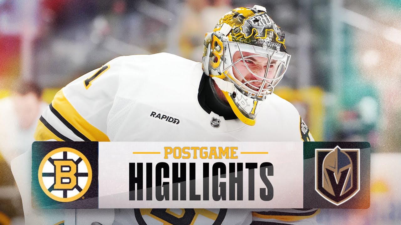 CONDENSED GAME: Boston Bruins vs. Vegas Golden Knights - 10/16/2025