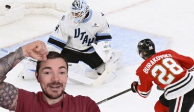 Australian reacts to Utah Mammoth V Chicago Blackhawks NHL highlights