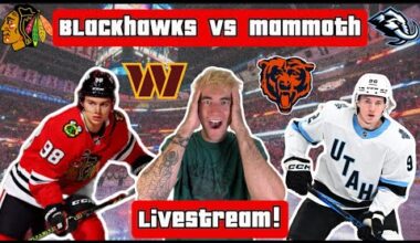 Blackhawks Vs Mammoth Livestream!