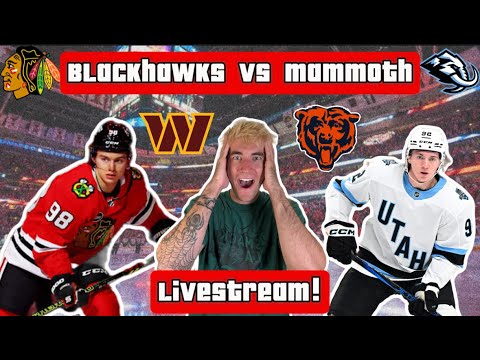 Blackhawks Vs Mammoth Livestream!