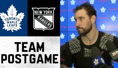 Maple Leafs Full Media Availability | Post Game vs. New York Rangers | October 16, 2025