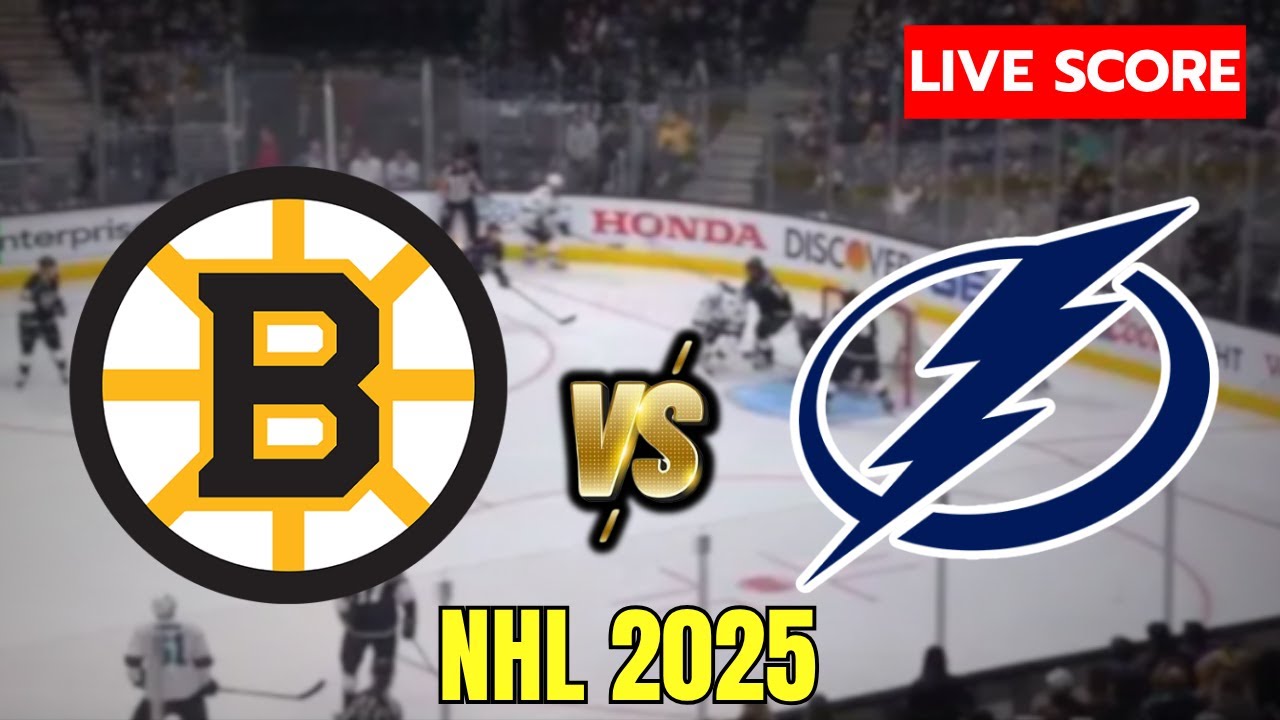 🔴 Boston Bruins vs Tampa Bay Lightning | EN VIVO NHL Regular Season 2025 | Live Score Update
